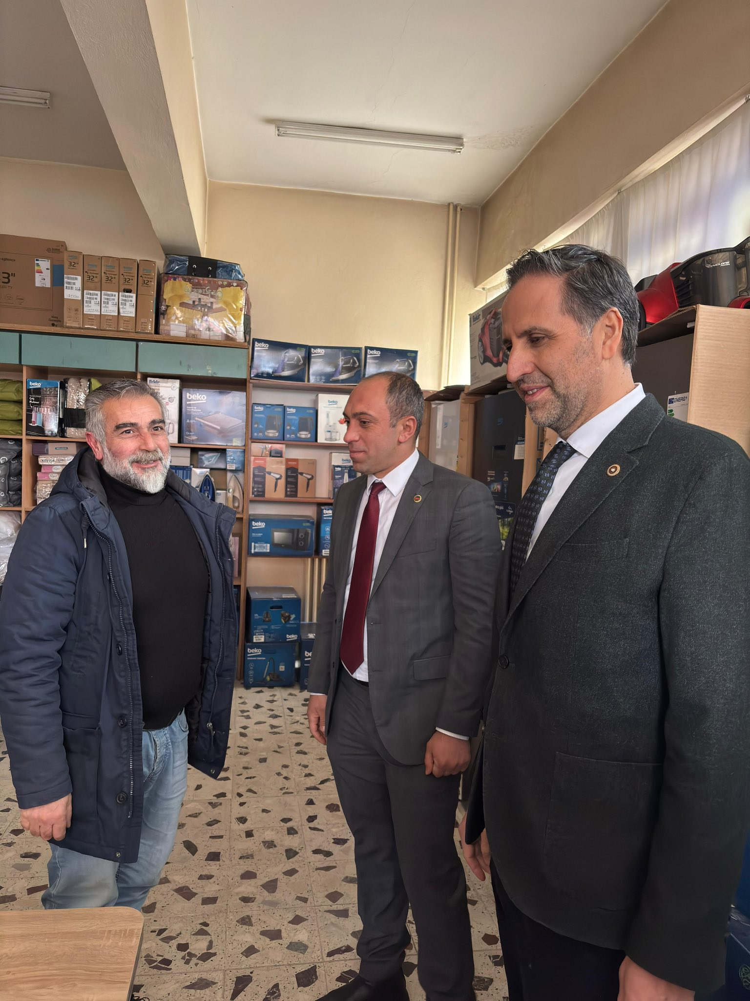 CHP Ardahan Milletvekili Özgür Erdem İncesu ve CHP Ardahan İl Başkanı Yunus Dündar, Posof’u ziyaret etti.