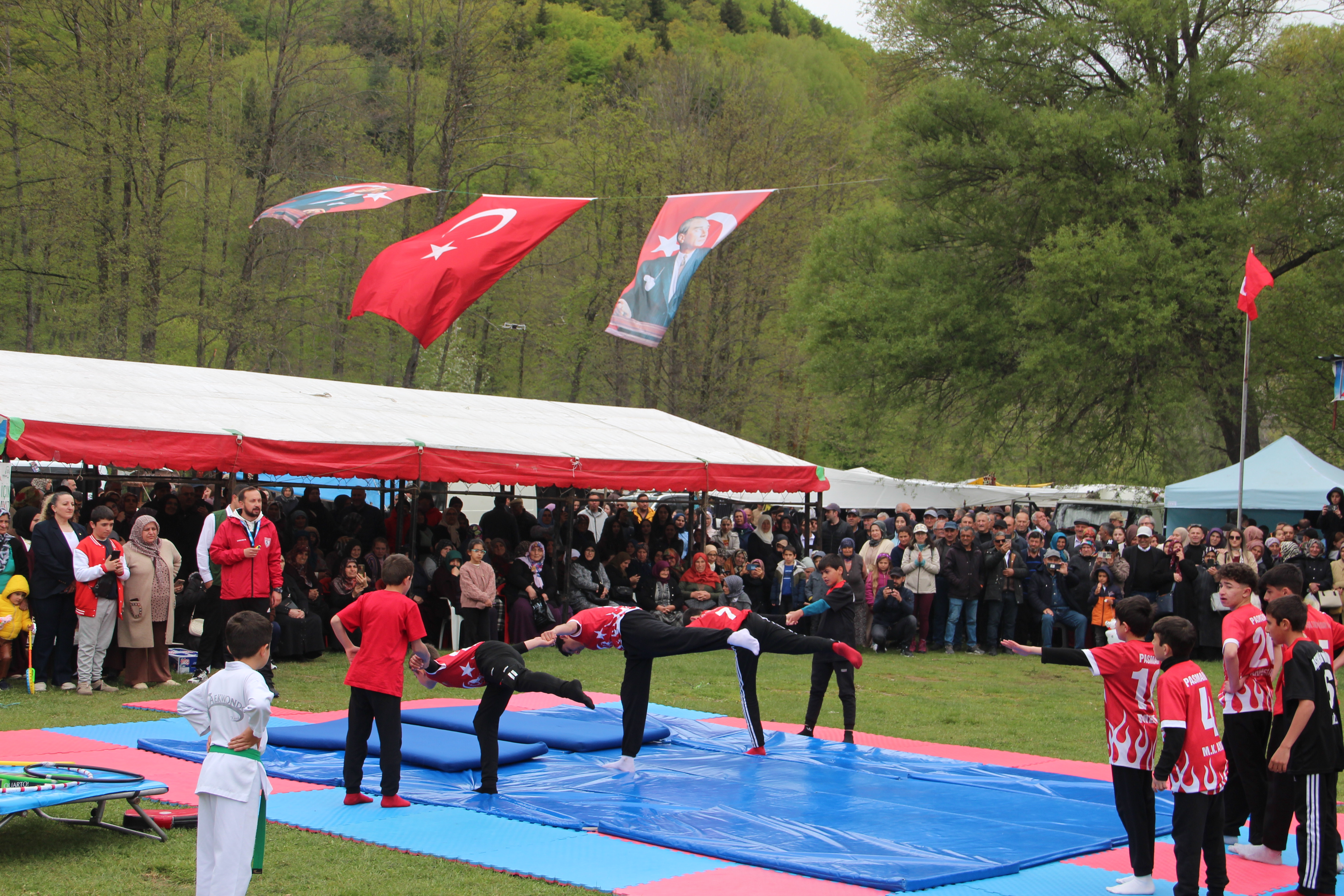 19 Mayıs Atatürk’ü Anma, Gençlik ve Spor Bayramı, Posof’ta büyük bir coşkuyla kutlandı.