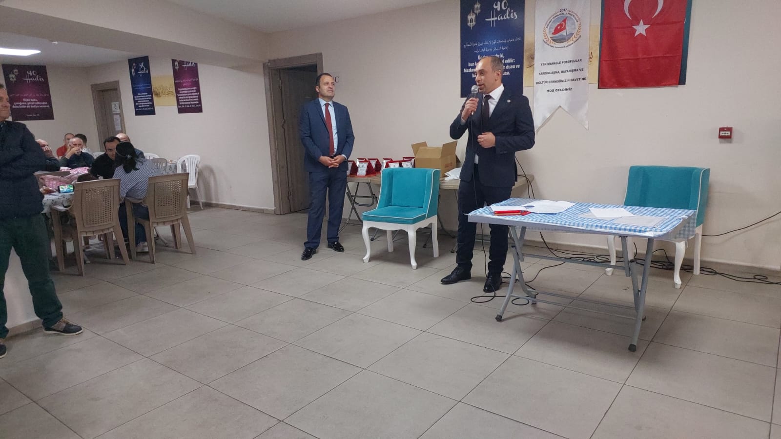 Posof Belediye Başkanı Erdem Demirci, Ankara temasları kapsamında Yenimahalle Posoflular Derneği tarafından düzenlenen hemşehri buluşmasına katıldı.