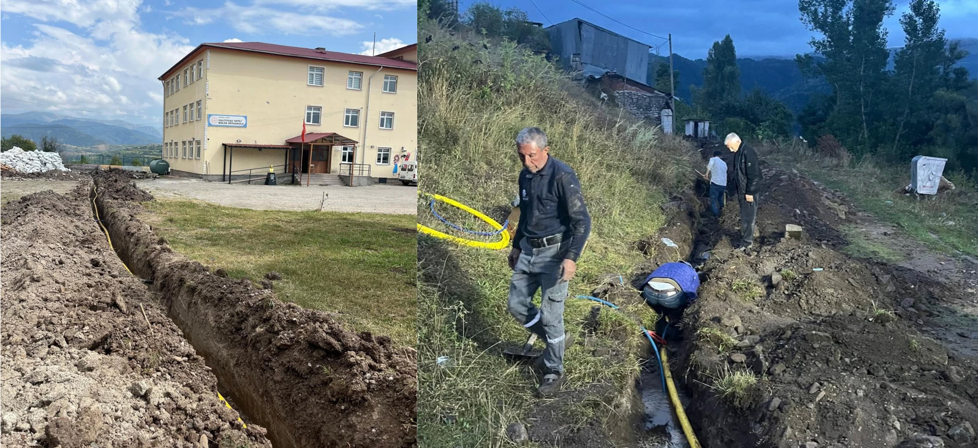 İlçe Merkezinde Doğalgaz Çalışmaları Hızlandırıldı